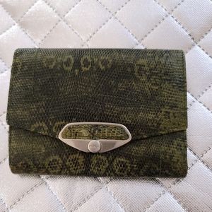 FURLA snakeskin design wallet